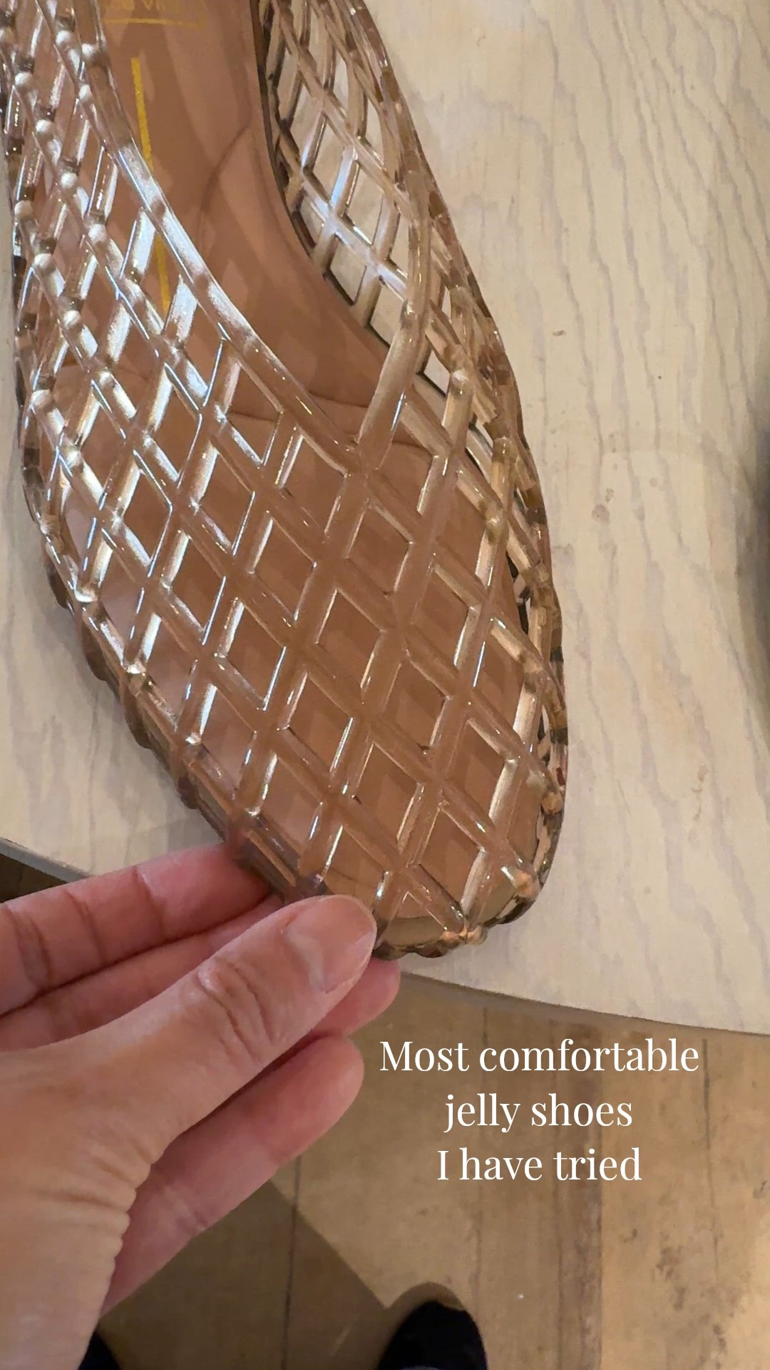 Spring break. Vacation. Beach. Spring outfit. 
These are the most comfortable jelly shoes that I have tried on. Jelly flats. 
There’s actually padding and cushioning in the sole, so they feel like regular shoes. 
They ran a full size big for me. Size down. I wear a 6 / 36 in flats and I need a 5 in these shoes  


#LTKOver40 #LTKTravel