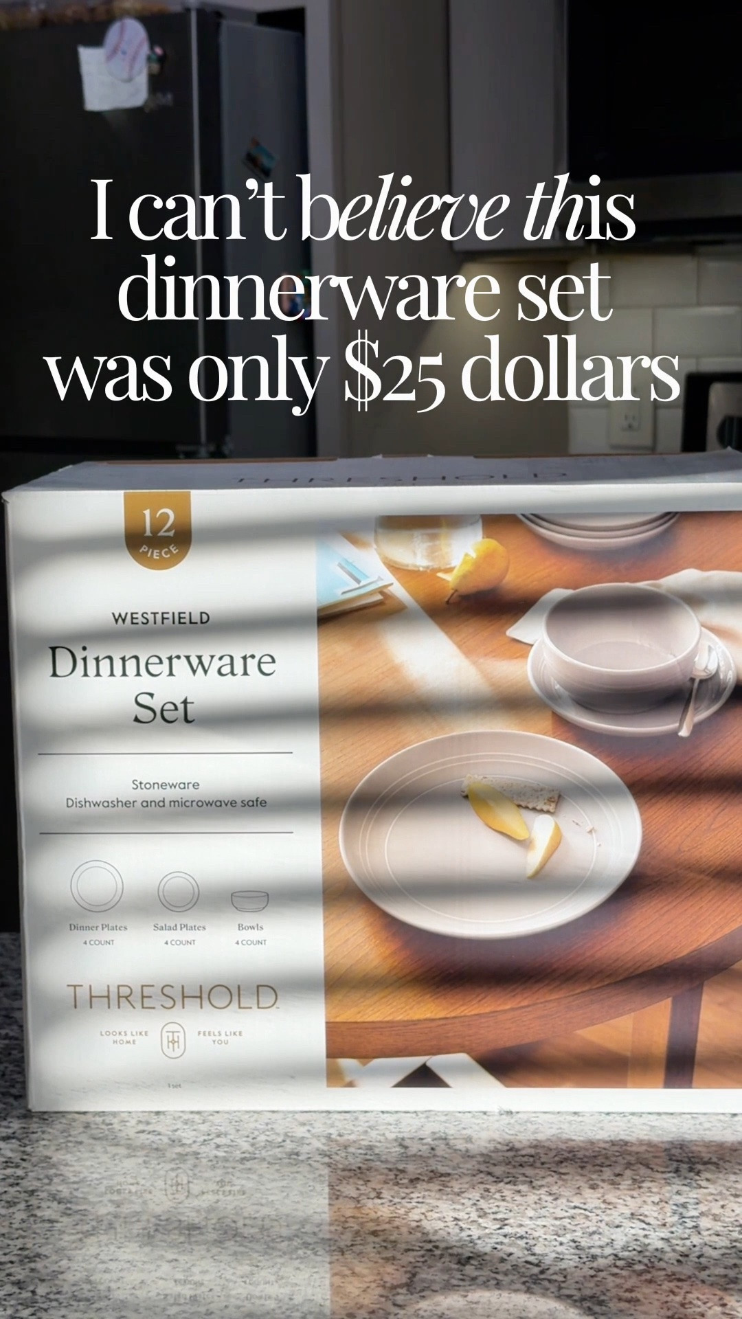 Found this Threshold dinnerware set at Target and couldn’t believe the price!

#LTKHome #LTKSaleAlert