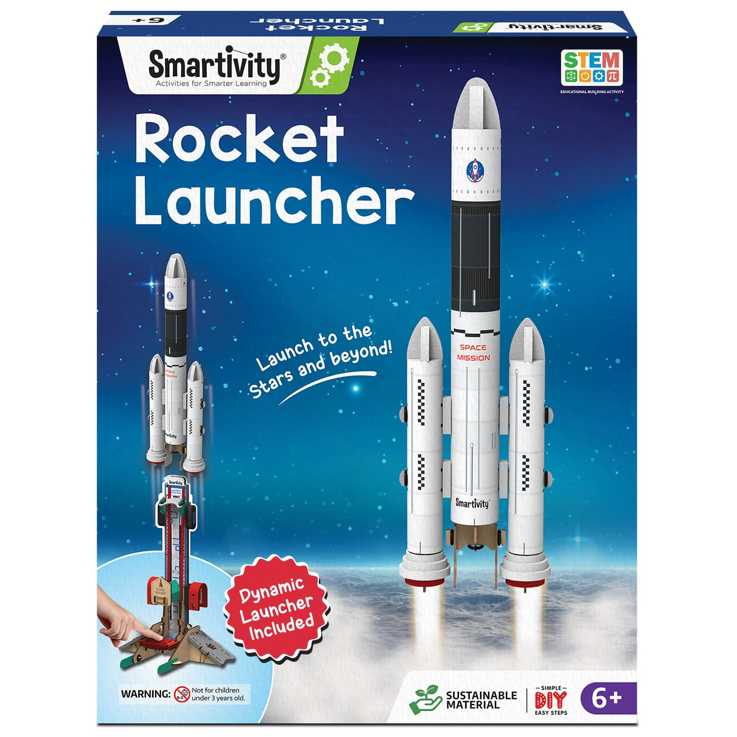 Smartivity Rocket Launcher Kit for Kids 6, 7, 8, 9, 10, 11, 12 Years Old Build Your Own Rocket an... | Amazon (UK)