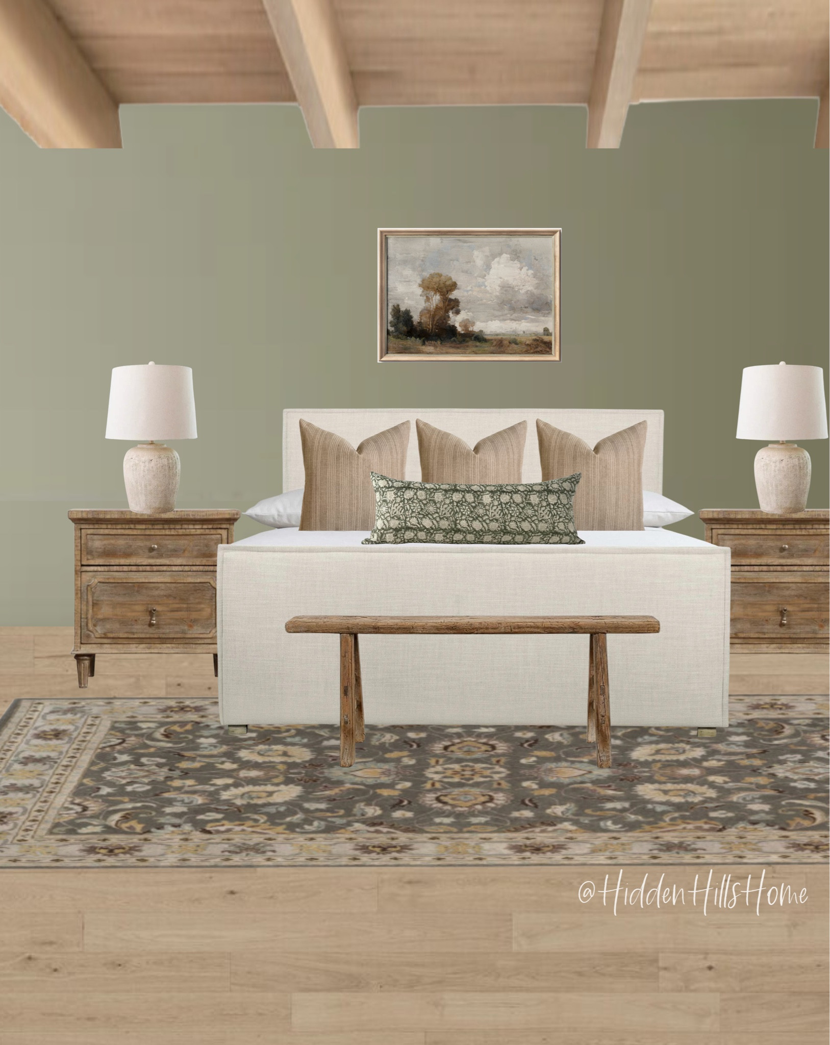 Bedroom decor, primary bedroom mood board, master bedroom decor, nightstands, bedroom rug #bedroom #homedecor

#LTKhome #LTKstyletip #LTKsalealert
