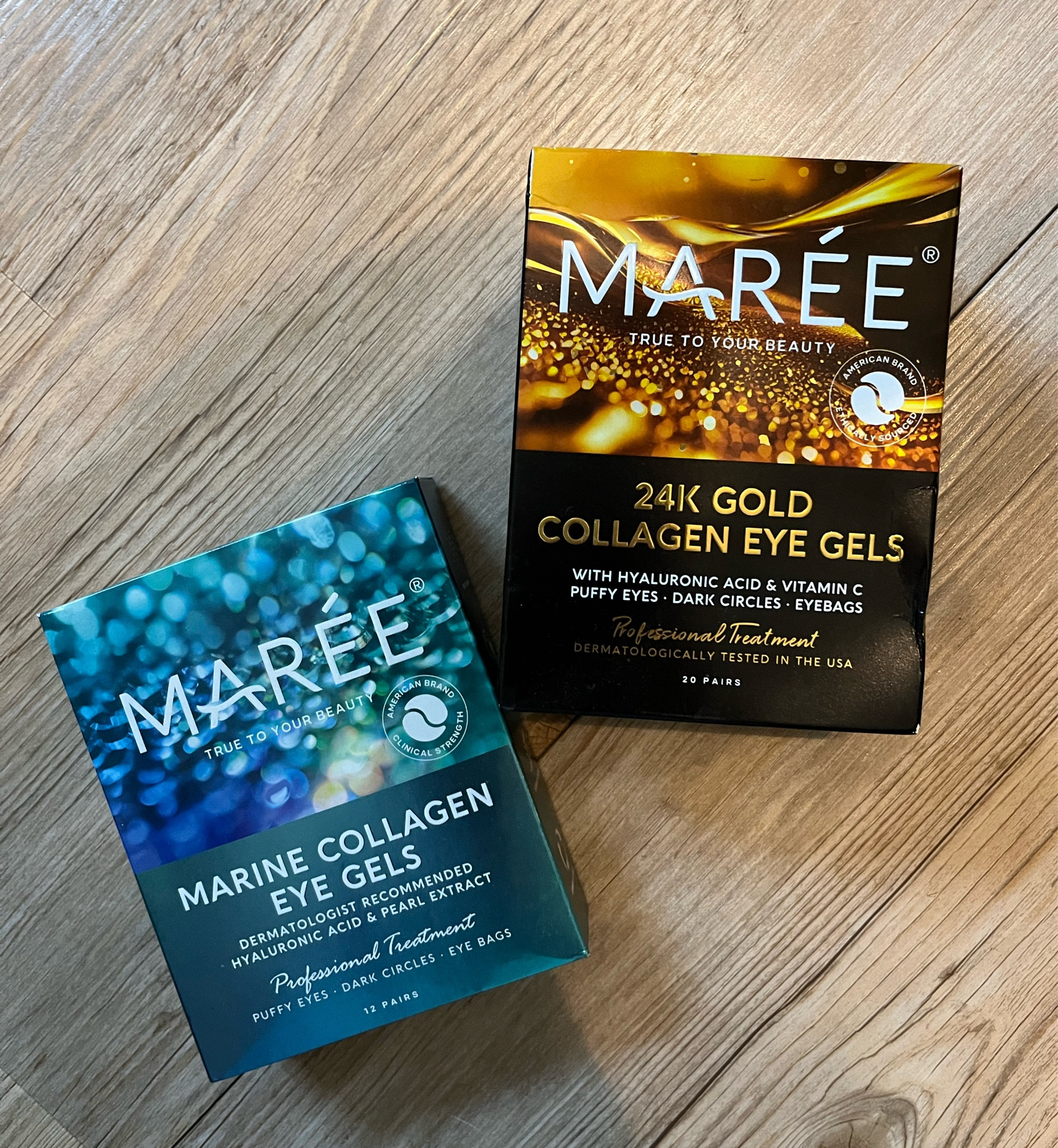 Maree eye gel patches // stocking stuffer // beauty // skincare // makeup // gifts for her