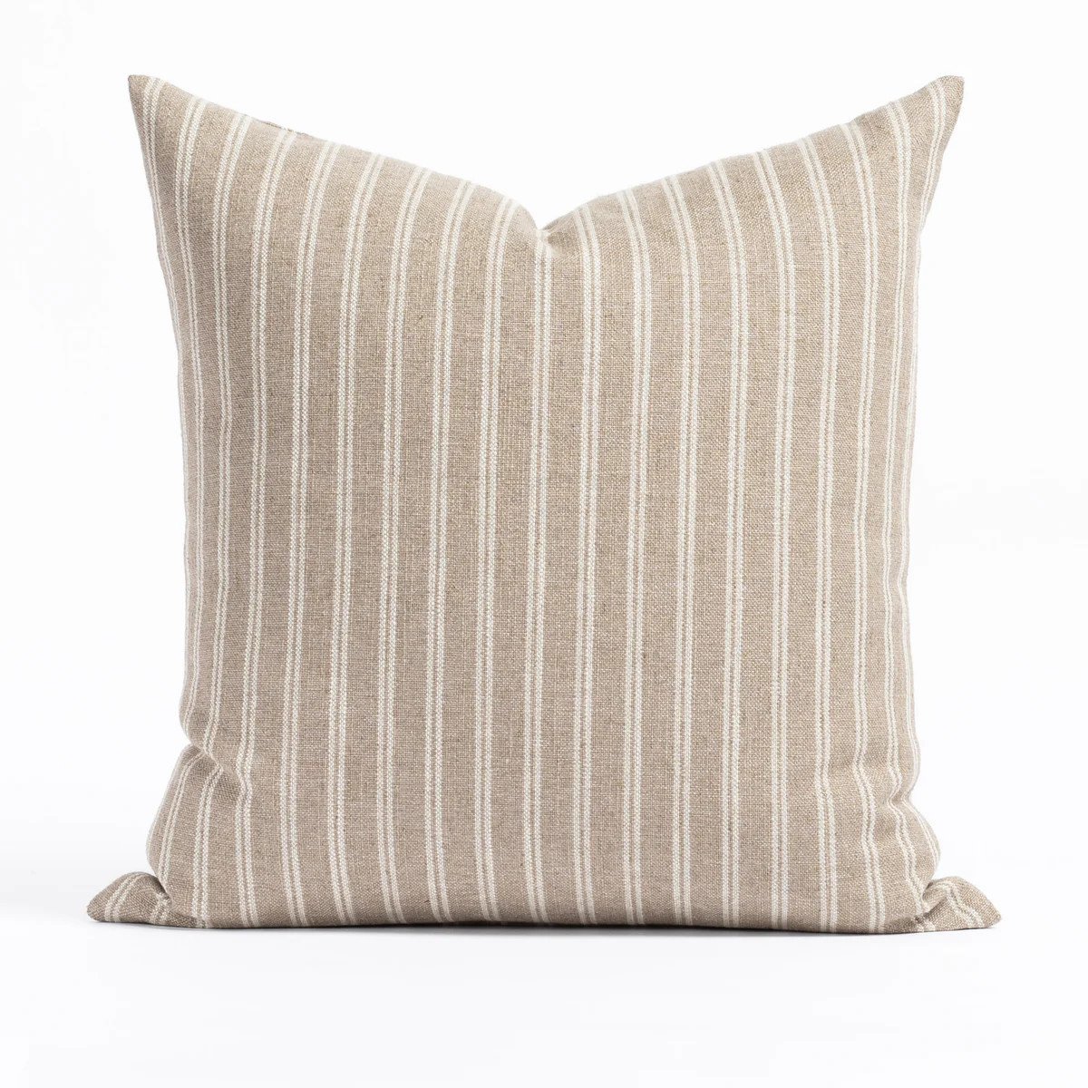 Conway Stripe 20x20 Pillow, Bark | Tonic Living