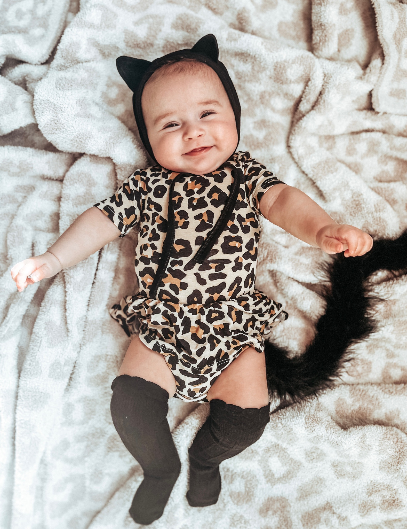 diy baby halloween costume with posh peanut 🐆🖤

#LTKSeasonal #LTKbaby