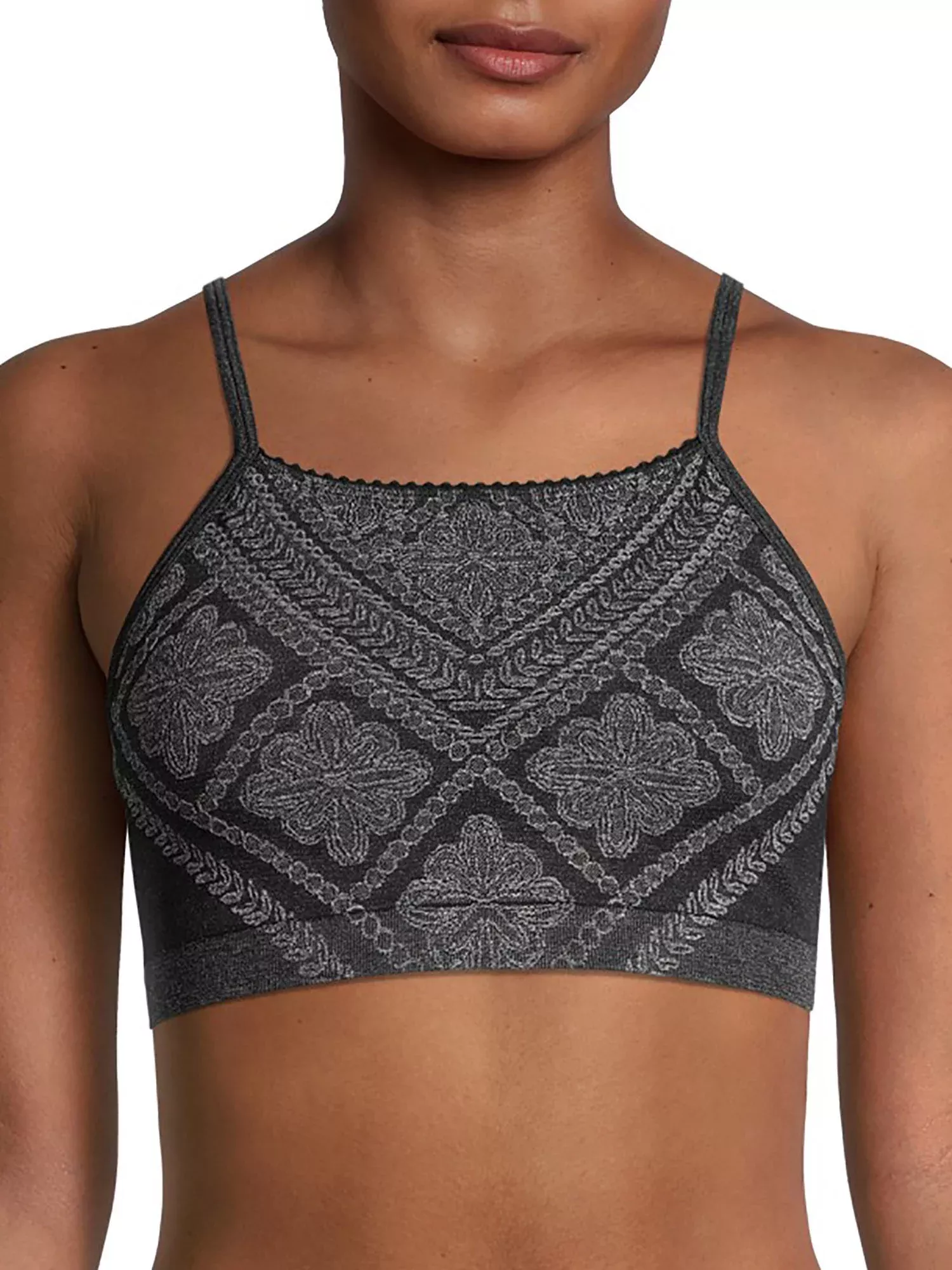 No Boundaries Gray Bras