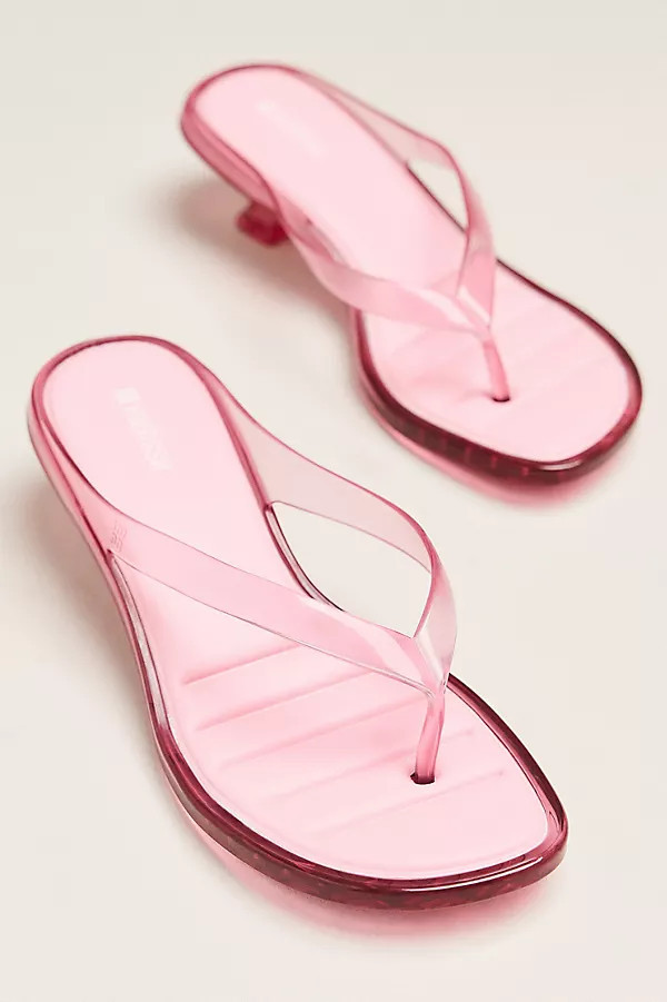 Jelly Flip-Flop Kitten Heels | Anthropologie (US)