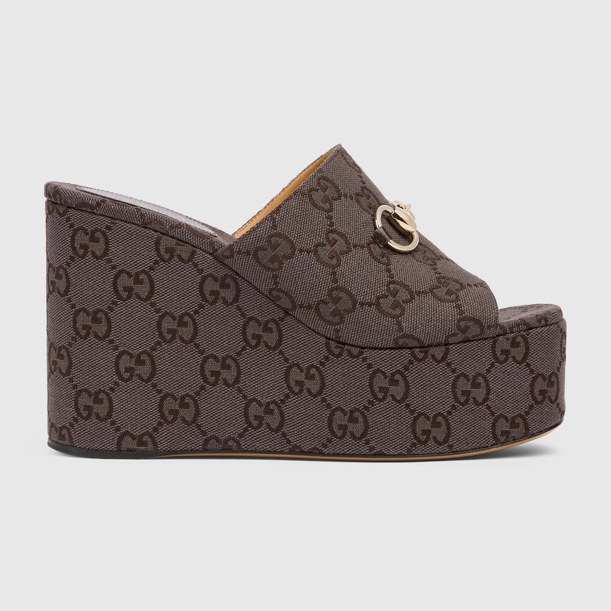 Gucci - Women's wedge sandal with Horsebit | Gucci (US)