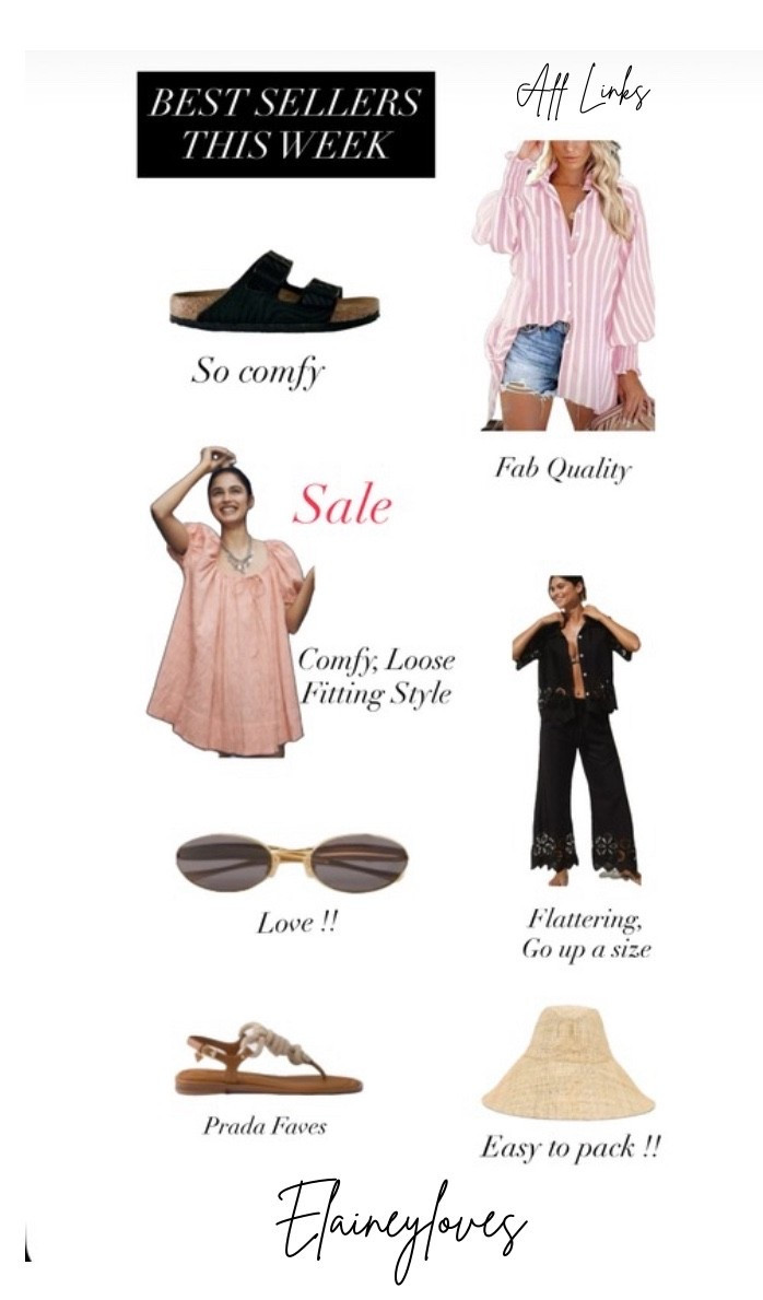 Holiday dresses summer dresses sandals striped loose buttoned down blouse

#LTKstyletip #LTKsummer #LTKtravel