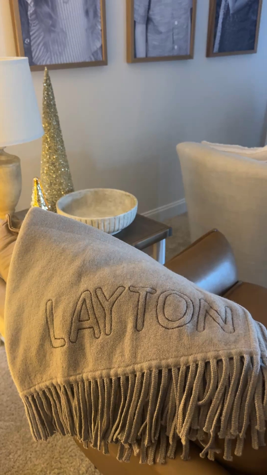 This personalized blanket is 25% off!! And it’s 100% wool! Add a name, city, phrase or team name! Makes a great gift! 

#LTKSaleAlert #LTKGiftGuide