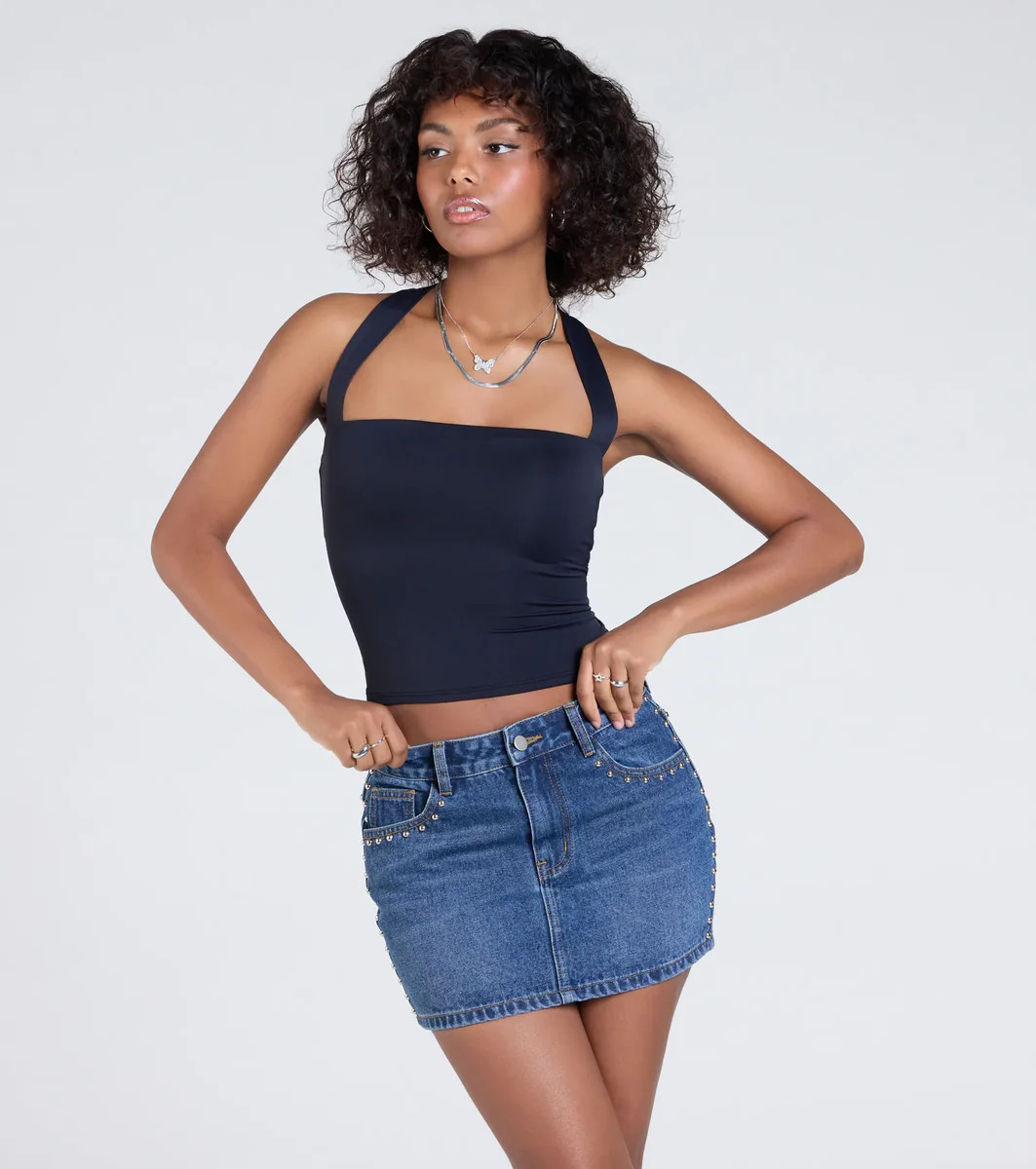 Essential Energy Halter Crop Top | Windsor Stores