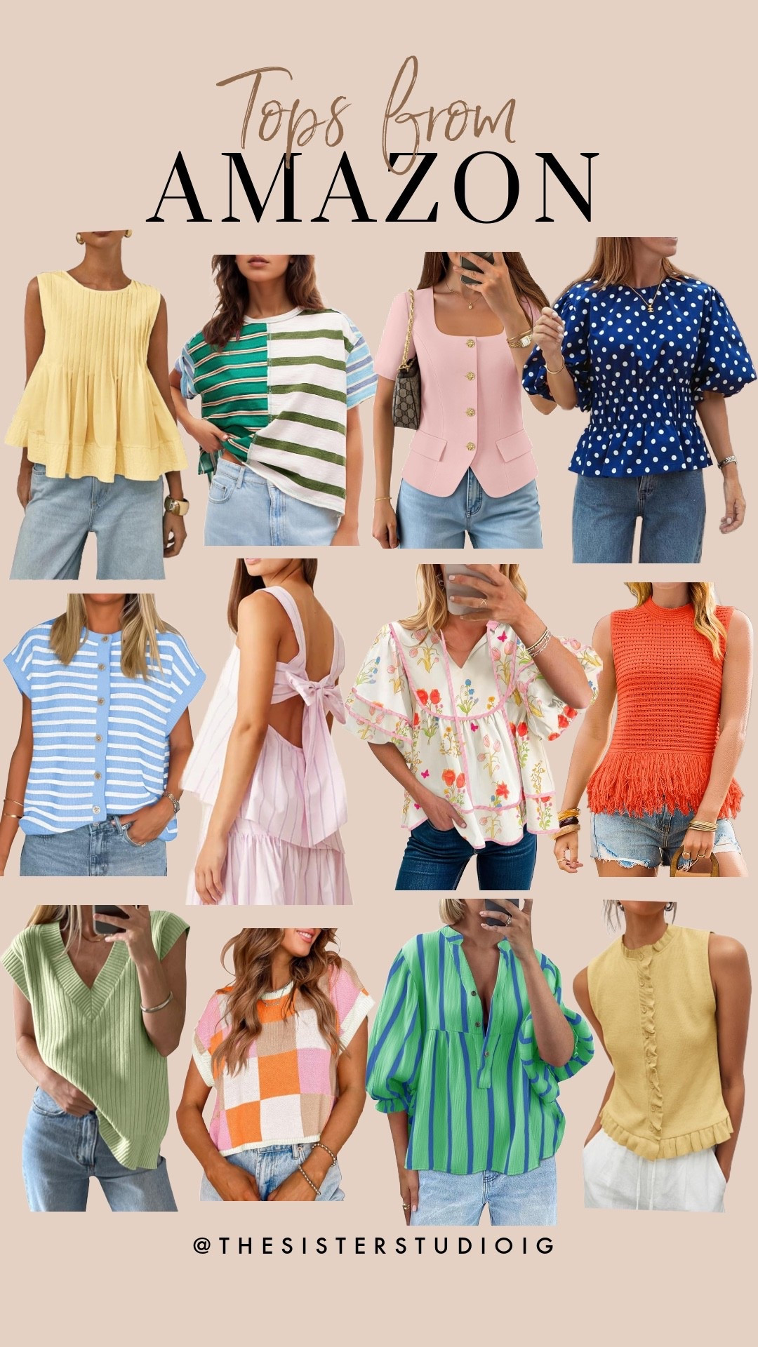 Spring/Summer tops from Amazon!

#LTKSeasonal