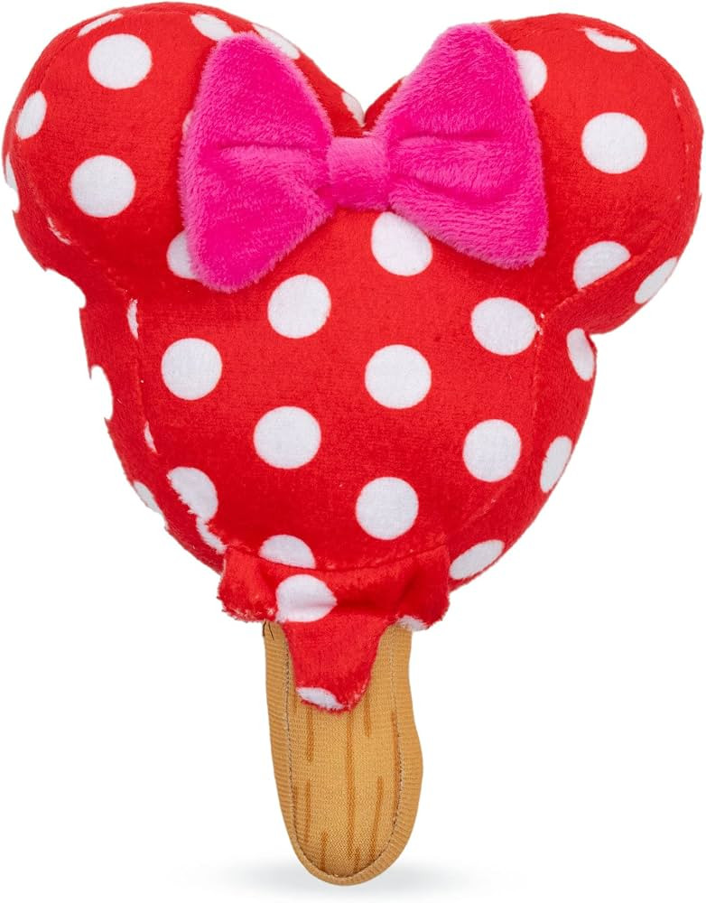 Buckle-Down Disney Dog Toy, Minnie Mouse Ice Cream with Ears and Bow Red Pet Toy, Plush | Amazon (US)