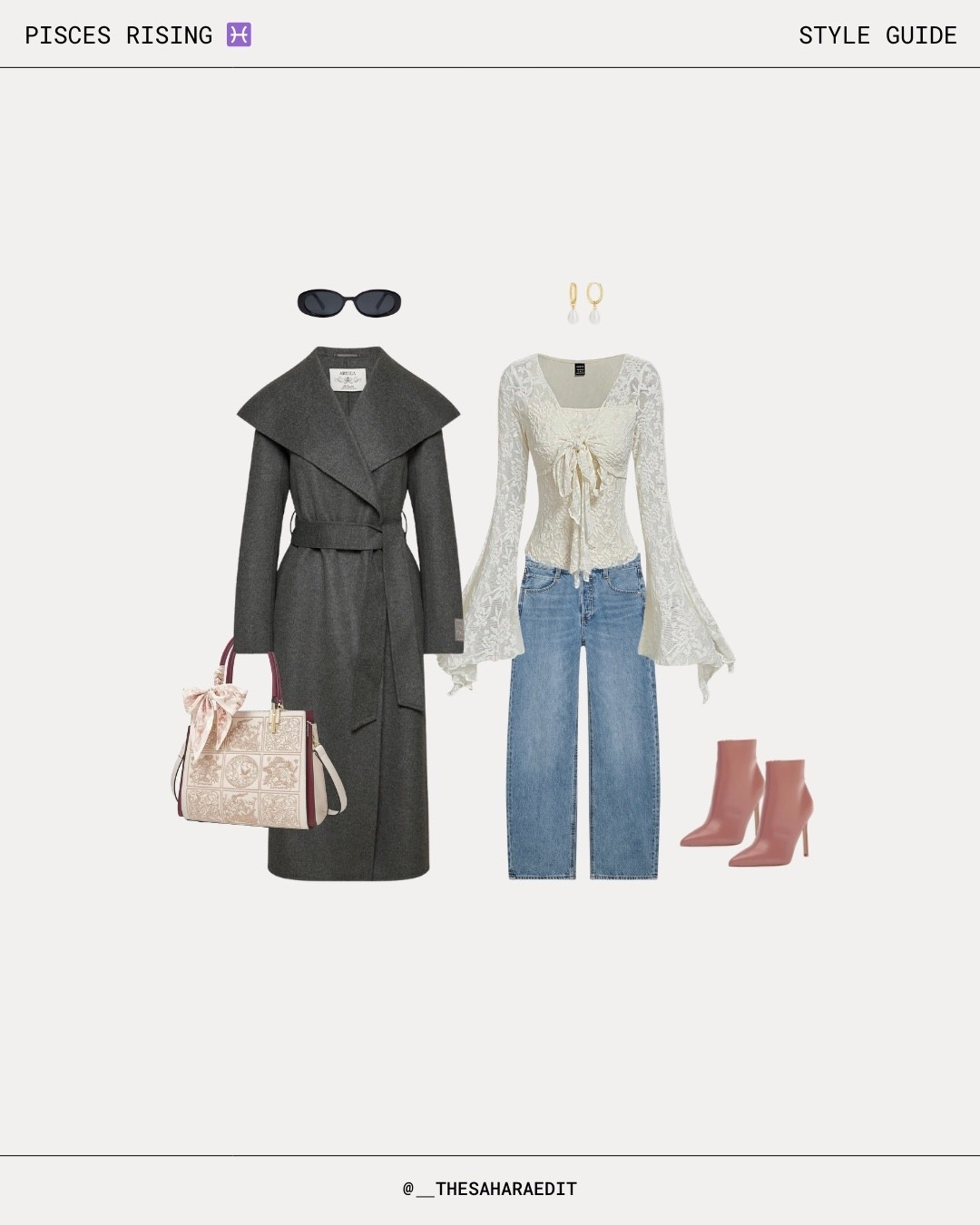 pisces rising style guide — soft, romantic and emotionally expressive.

#LTKworkwear #LTKjeans #LTKcanada