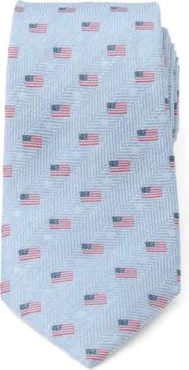 American Flag Cotton Tie | Nordstrom