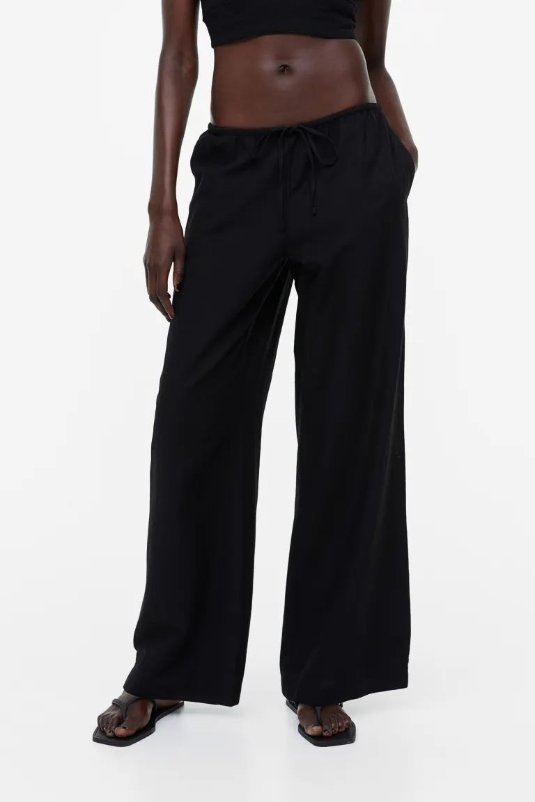 Linen-blend Pants | H&M (US)