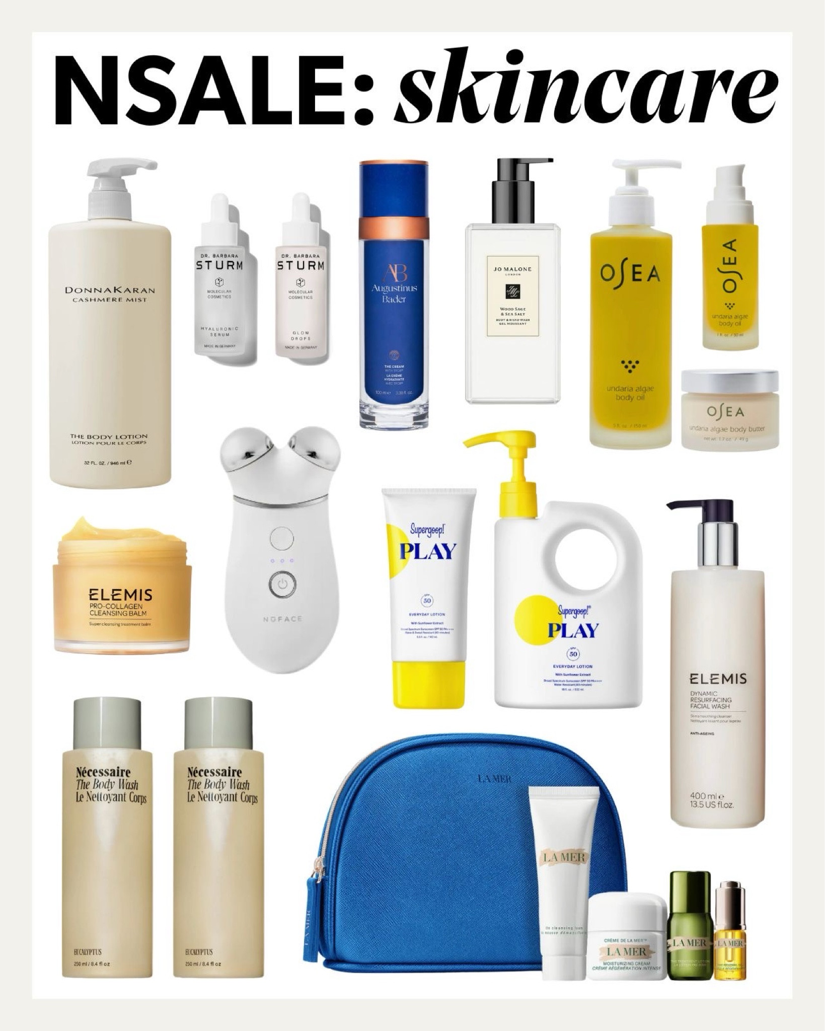 Nordstrom anniversary sale, NSALE, Nordstrom, anniversary sale, sale alert, Beauty, skincare, la mer, Elemis

#LTKFindsUnder100 #LTKxNSale #LTKBeauty