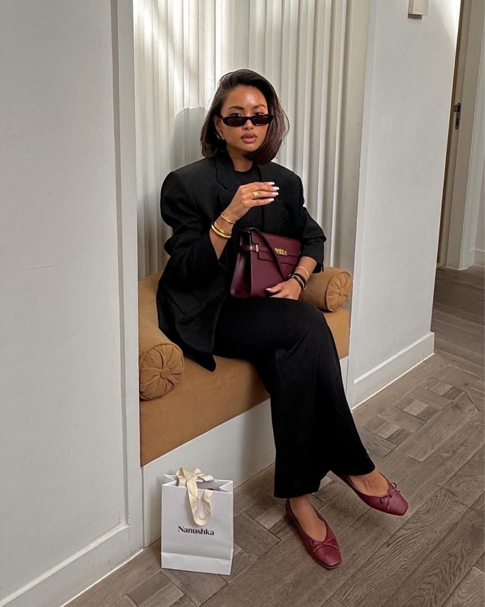 Mango, Ysl, Na-kd, Asos, Charles & keith, transitional outfit, transitional style, spring outfit, spring fashion, maxi dress, black dress, t-shirt dress, black blazer, oversized blazer, belted blazer, ballet flats, burgundy flats, leather bag, luxury bag, spring outfit ideas, style inspiration 

#LTKeurope #LTKstyletip #LTKSeasonal