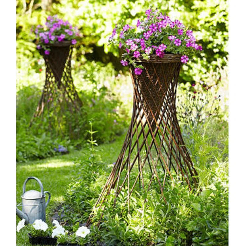 Willow Funnel Wood Expanding Trellis | Wayfair North America