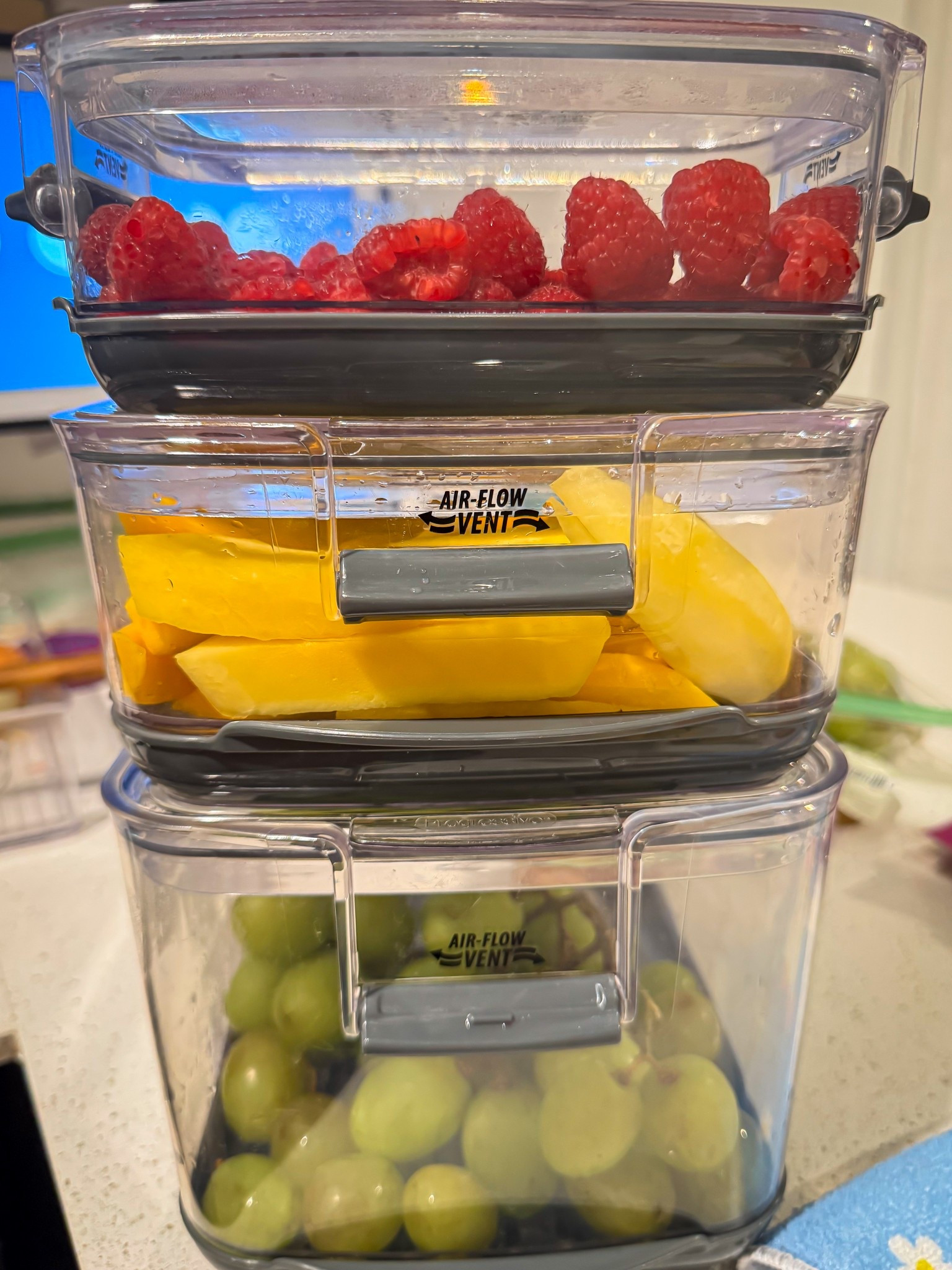 Spring and summer are coming which means more seasonal fruits and veggies!  I love these containers to keep everything fresh in the fridge 

#LTKHome #LTKSeasonal #LTKSpringSale