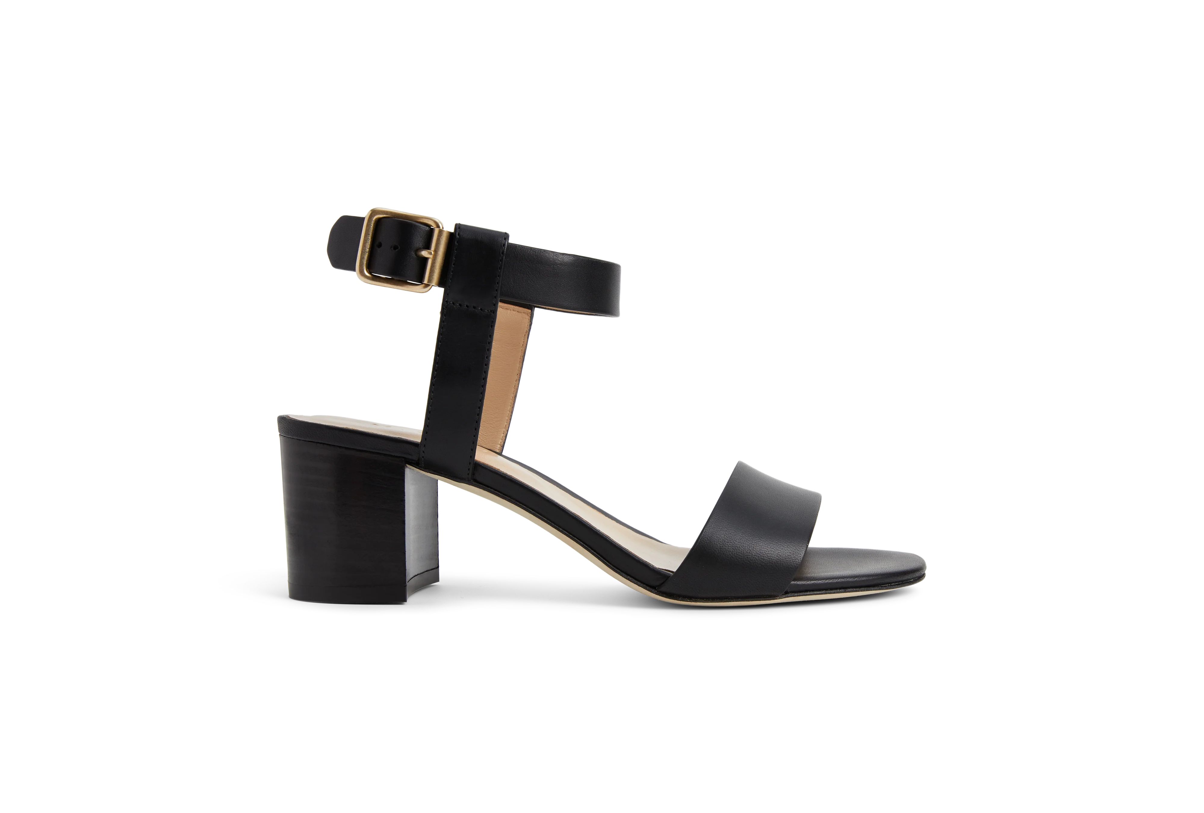 M.Gemi The Lume Women's Sandals, Size 35.5 in Black Leather | M.GEMI