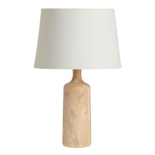 Sierra Natural Wood Table Lamp Base | World Market