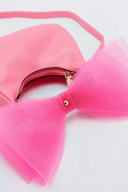 Oversized Bow Wristlet Grab Bag | Nasty Gal (US)