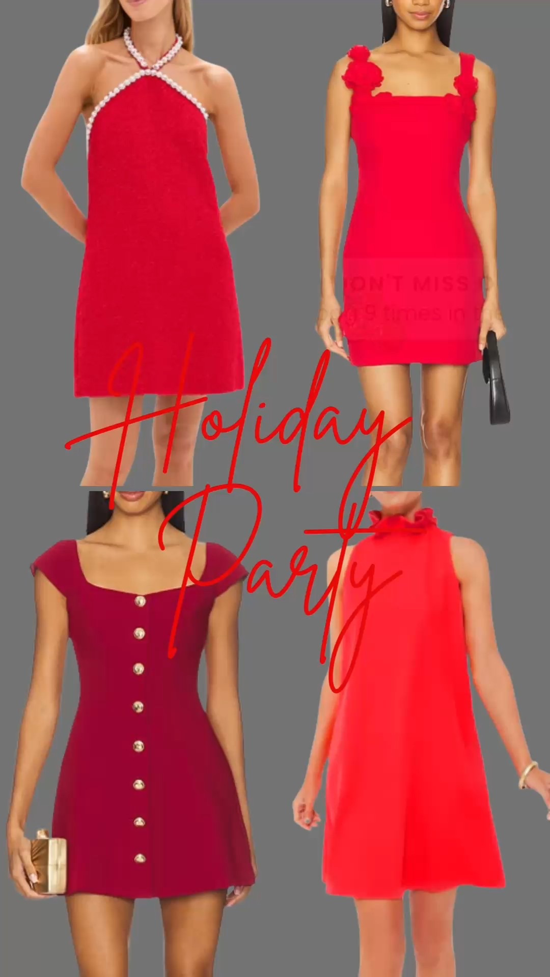 Beautiful dresses to celebrate the holiday season! 

#LTKParties #LTKHoliday
