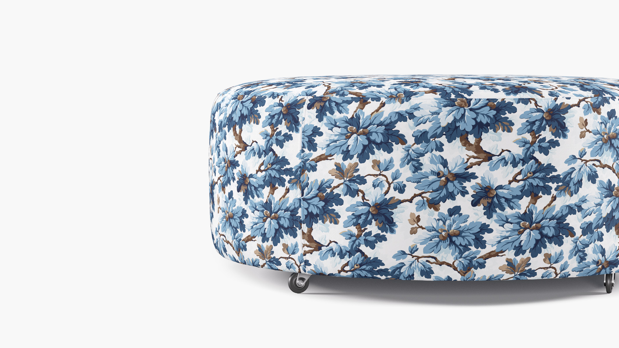 Round Cocktail Ottoman | The Inside