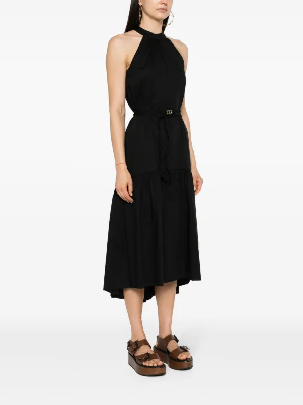 TWINSET Asymmetric Poplin Dress - Farfetch | Farfetch Global