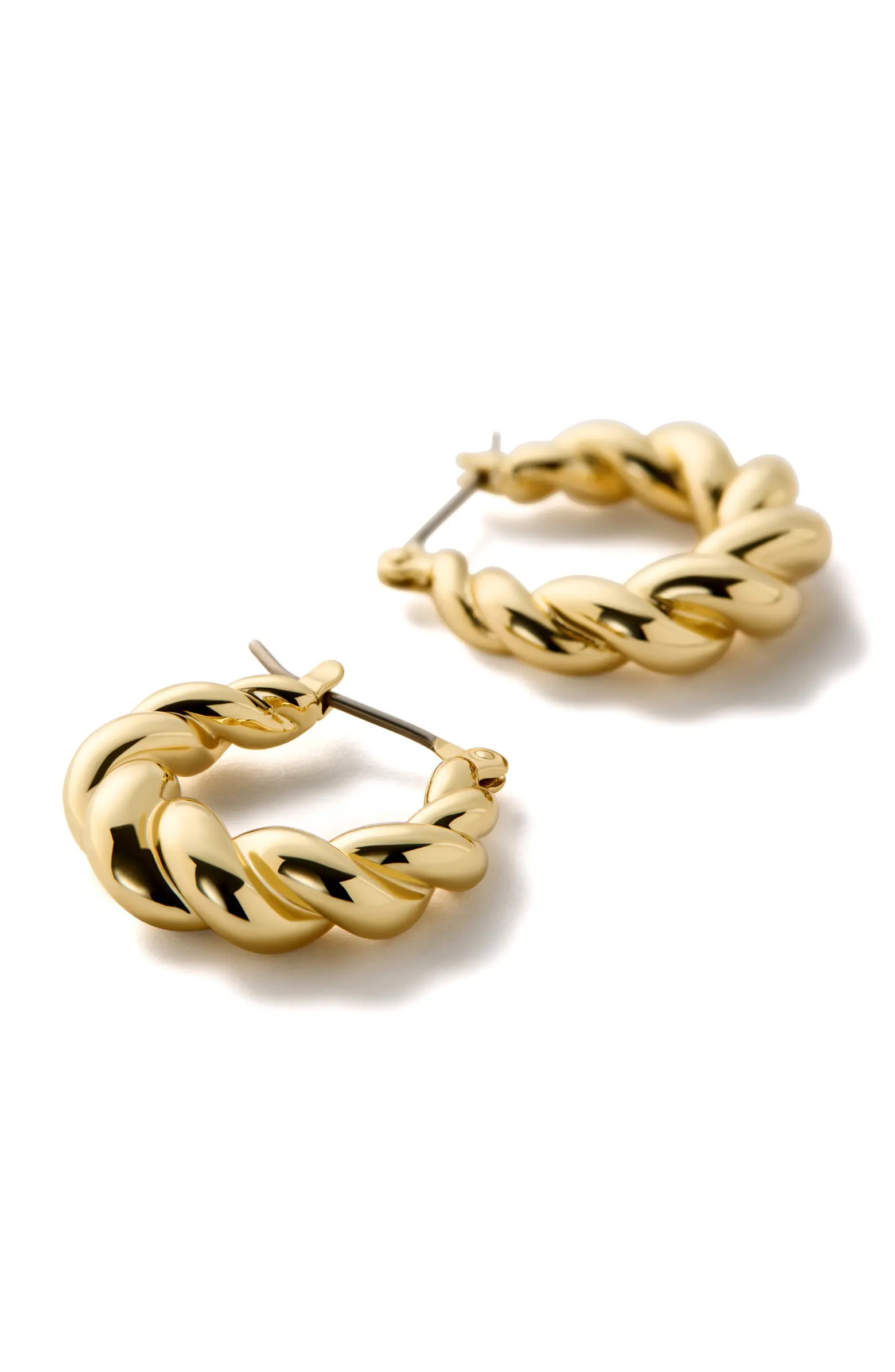 Twisted Hoop Earrings - Paris | Nordstrom