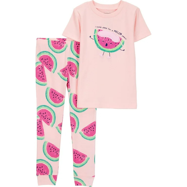 Carter's Child of Mine Toddler Pajama Set, 2-Piece, Sizes 12M-5T | Walmart (US)