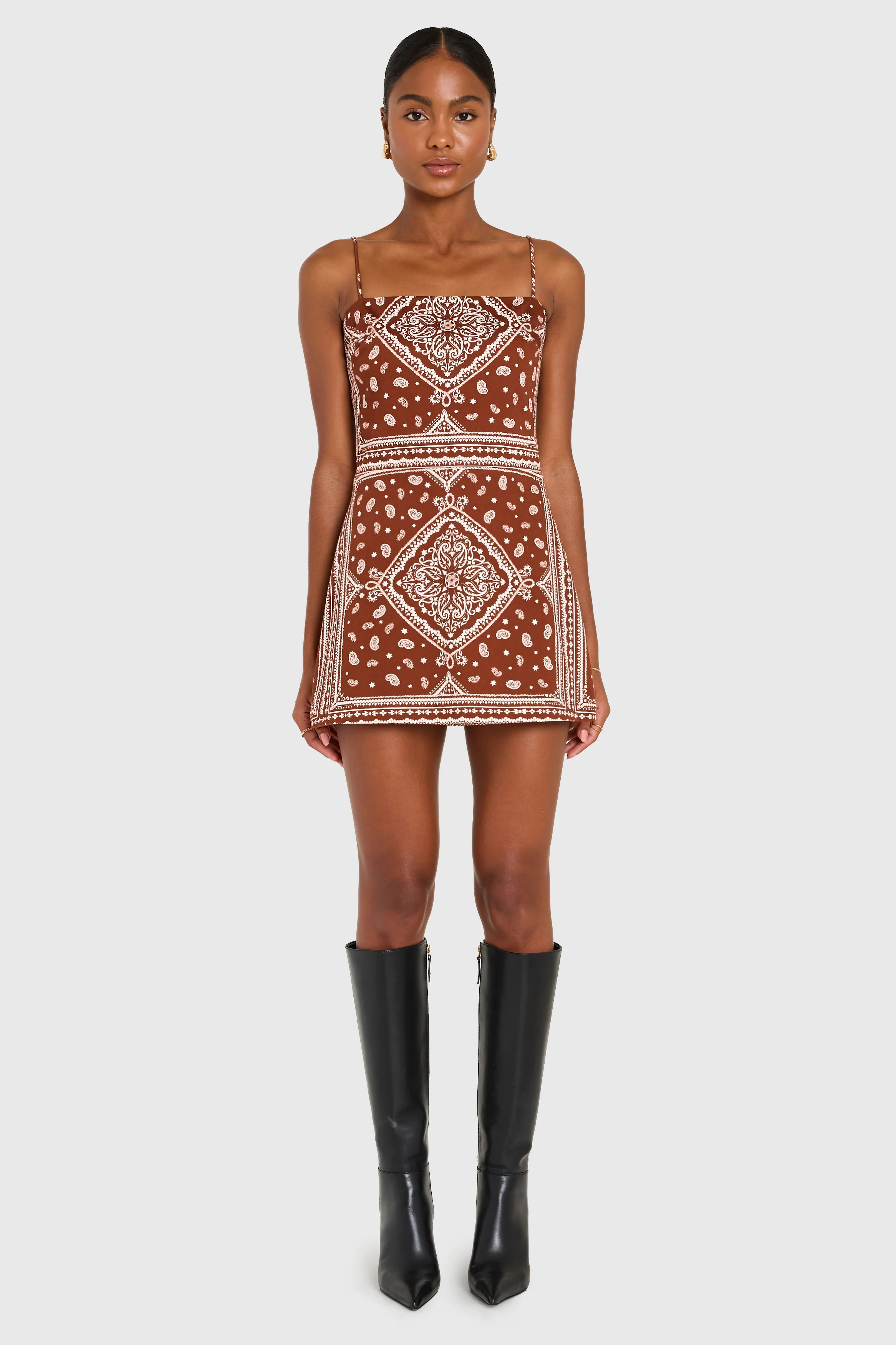 Amanda Uprichard Avani Skort Romper in Montana Print - Size S | Amanda Uprichard