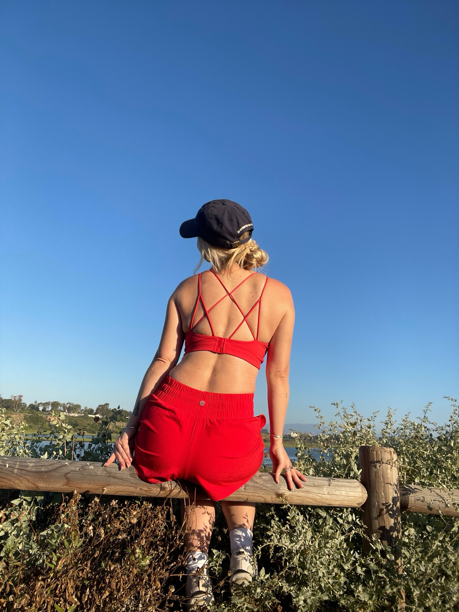 Summer matching workout set. Cherry red. Senita athletics. July 4th set. 4th of July outfit 

#LTKfindsunder50 #LTKActive #LTKfitness