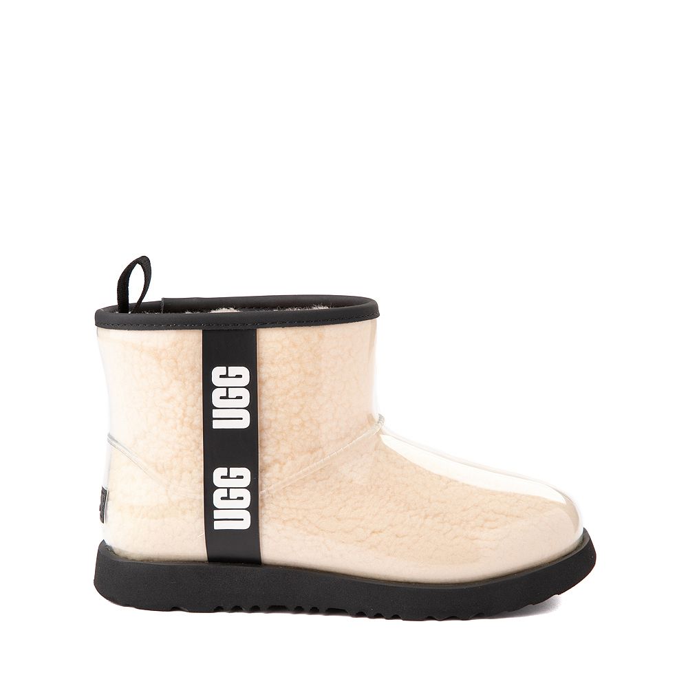 UGG® Classic Clear Mini II Boot - Toddler / Little Kid / Big Kid - Natural / Black | Journeys