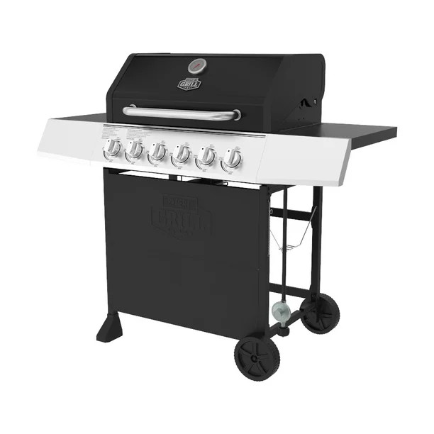 Expert Grill 6 Burner Propane Gas Grill in Black | Walmart (US)