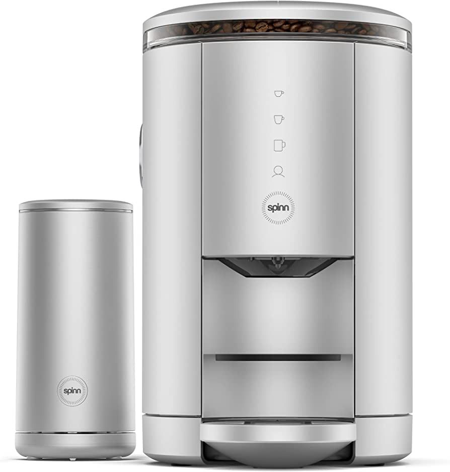 SPINN Coffee Maker Pro & Milk Frother Bundle, Smart WiFi Automatic Coffee, Cold Brew & Espresso M... | Amazon (US)