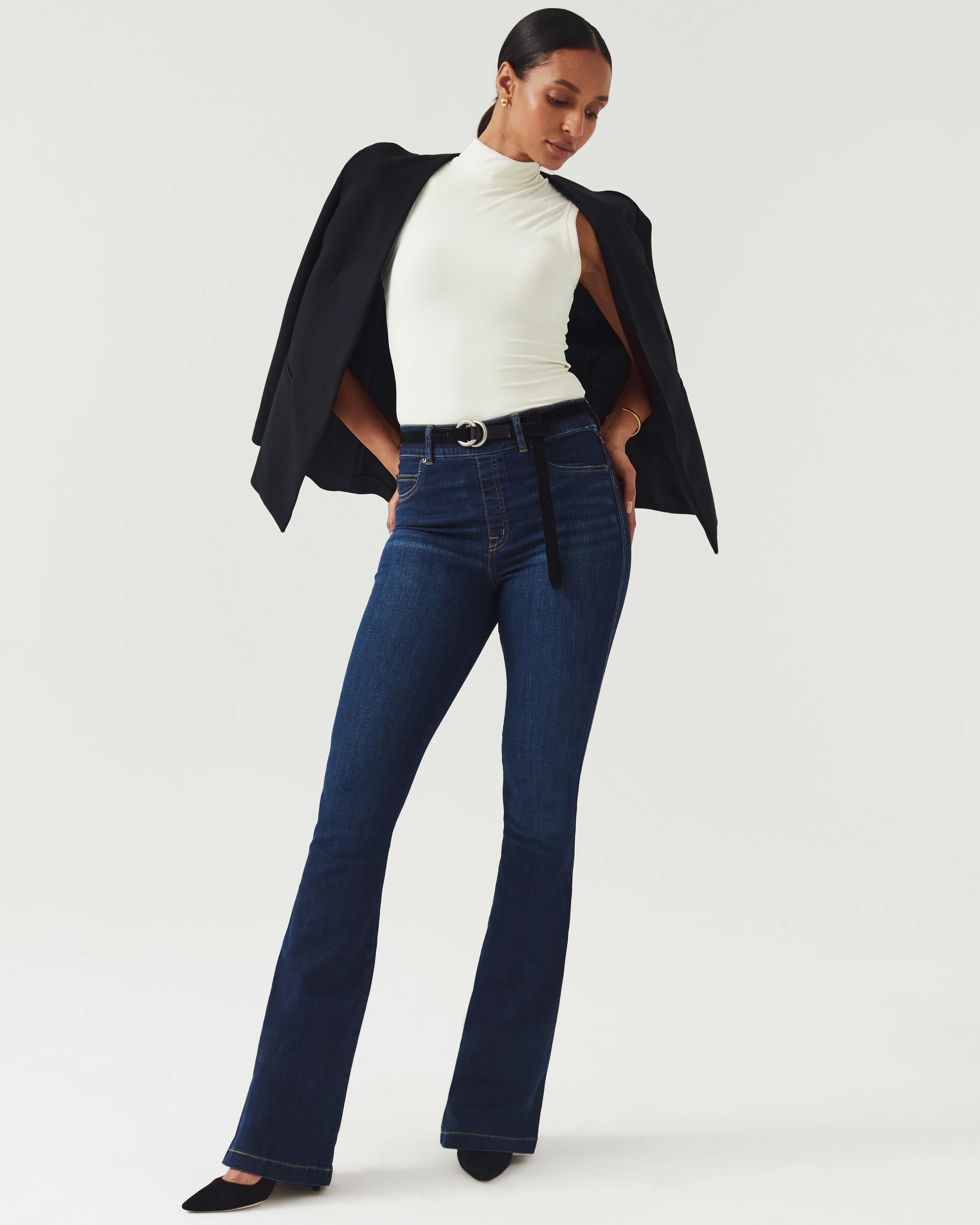 Flare Jeans, Midnight Shade | Spanx