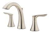 Pfister Weller LG49WR0K Widespread Bath Faucet, brushed nickel finish | Amazon (US)