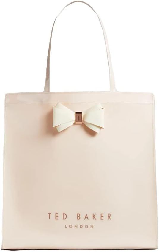 Ted Baker Alacon Plain Bow Large Icon Bag Tote (LT PINK) | Amazon (US)