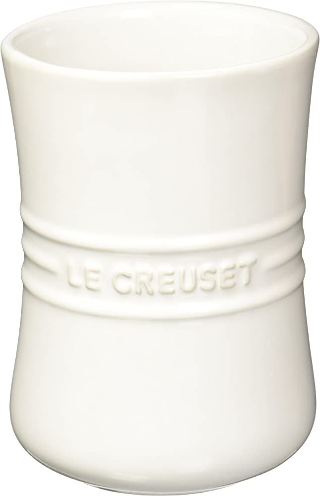 Le Creuset Stoneware Utensil Crock, 1 qt., White | Amazon (US)