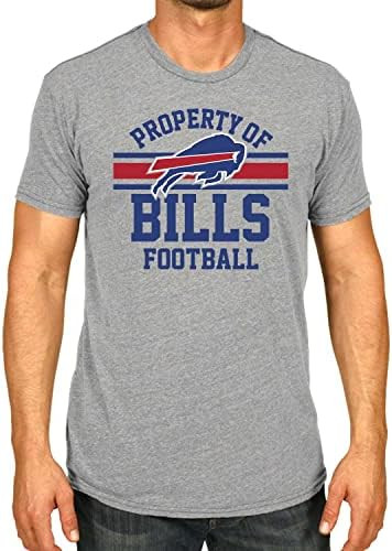 NFL Adult Property of Short Sleeve Lightweight T Shirt, Official Team Tee, Gear for Men and Women | Amazon (US)