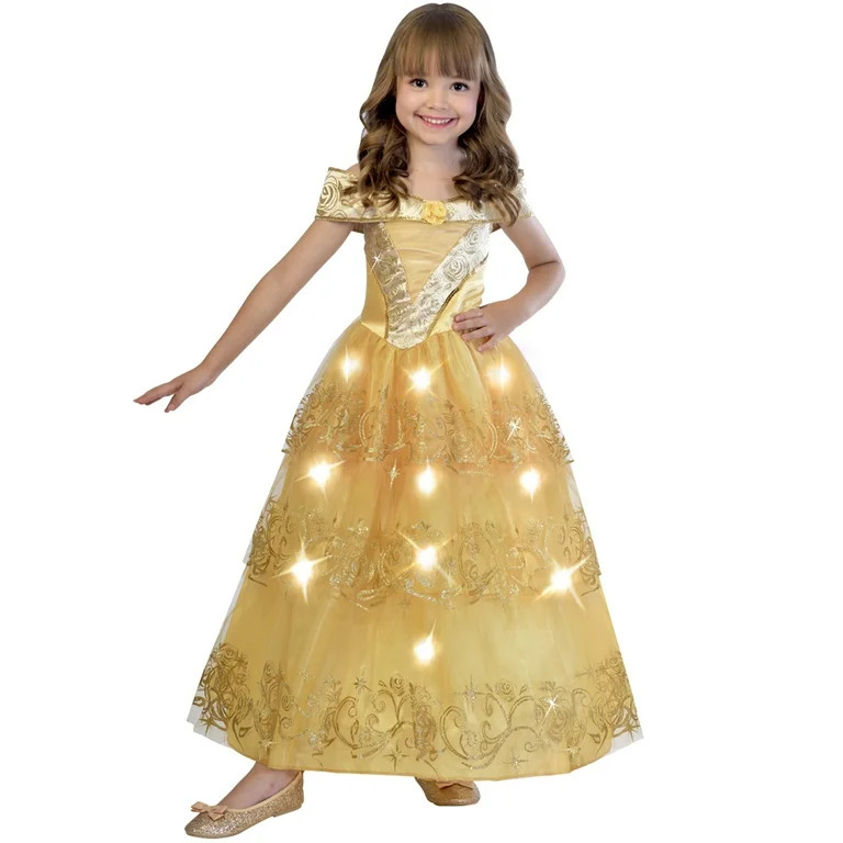 Way To Celebrate Halloween Girls' Belle of the Ball Princess Halloween Costume, Medium, Big girl,... | Walmart (US)