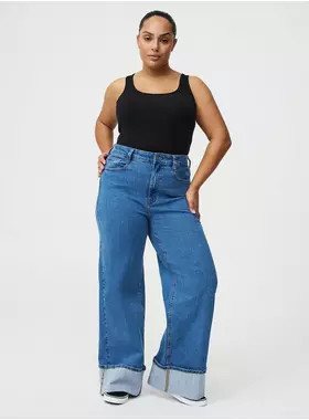 High-Rise Wide-Leg Jean | Torrid (US & Canada)
