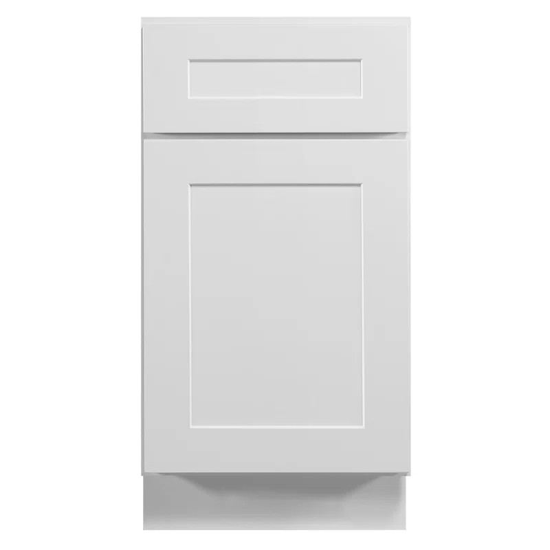 Design House Brookings Fully Assembled Shaker Style Base Kitchen Cabinet B18 18x34.5x24 White | Wayfair North America