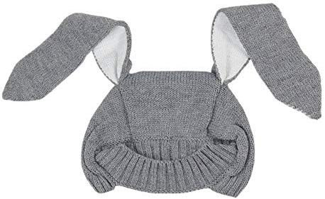 Crochet Earflap Pilot Hats Rabbit Ears Beanie Cap Winter Warm Knit Caps for Toddlers Baby Girls a... | Amazon (US)