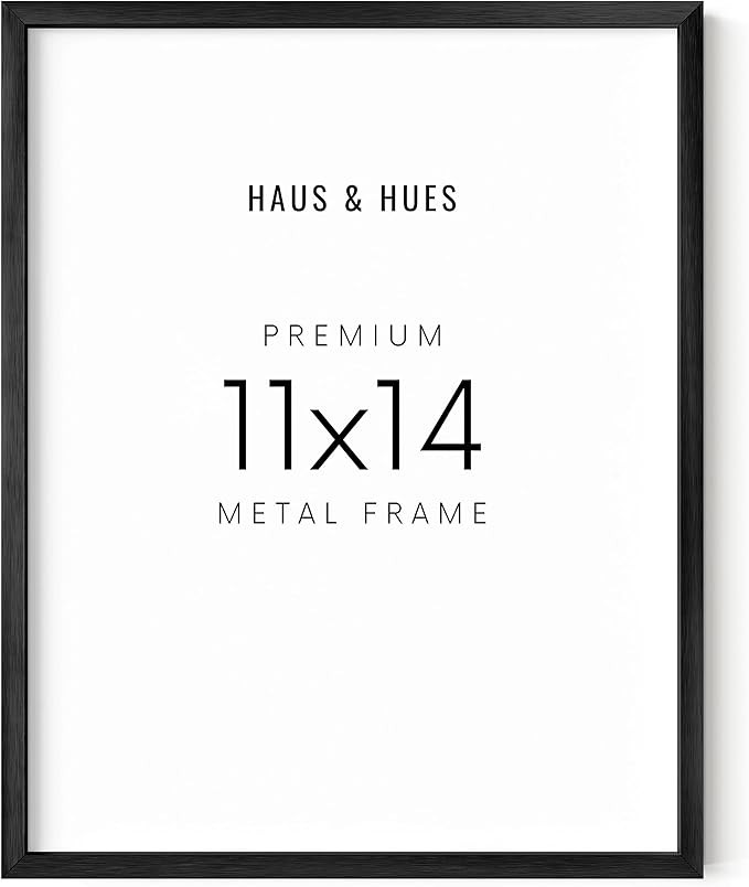 HAUS AND HUES 11x14 Black Picture Frame - 11x14 Picture Frame Black 11x14 Photo Frame Black, Blac... | Amazon (US)