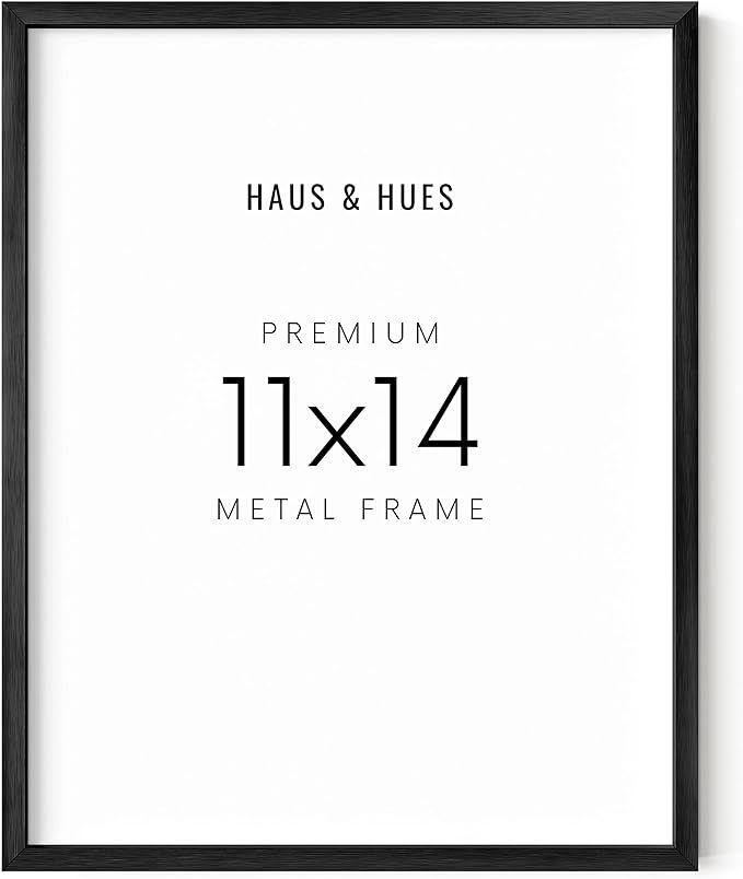 HAUS AND HUES 11x14 Black Picture Frame - 11x14 Picture Frame Black 11x14 Photo Frame Black, Blac... | Amazon (US)