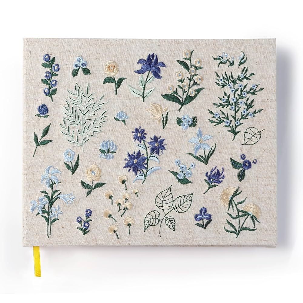 Embroidered Fabric Guest Books - Elegant Wedding Guest Book - Perfect for Wedding Receptions, Bir... | Amazon (US)