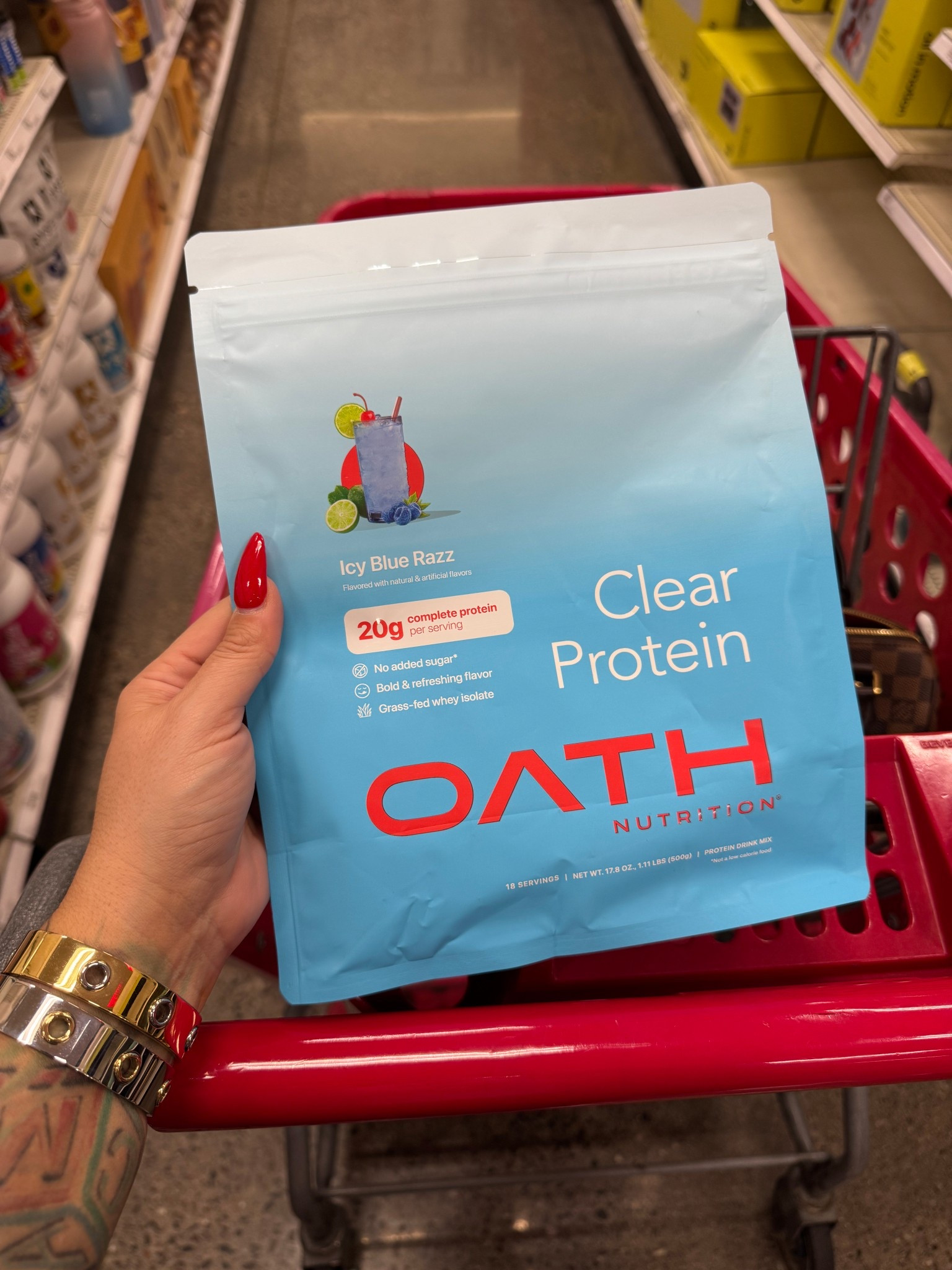 Restock this all the time ! If I don’t get it at target I get it on Amazon. Linking it at both places for you. 

This and the kiwi strawberry is my fav flavors. 

#LTKActive #LTKfitnessgoals