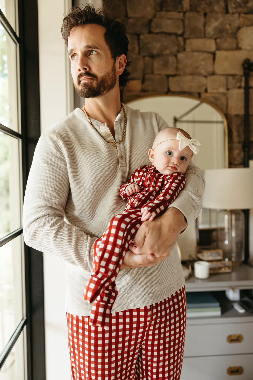 PEPPERMINT PLAID DREAM ROMPER | Dream Big Little Co.