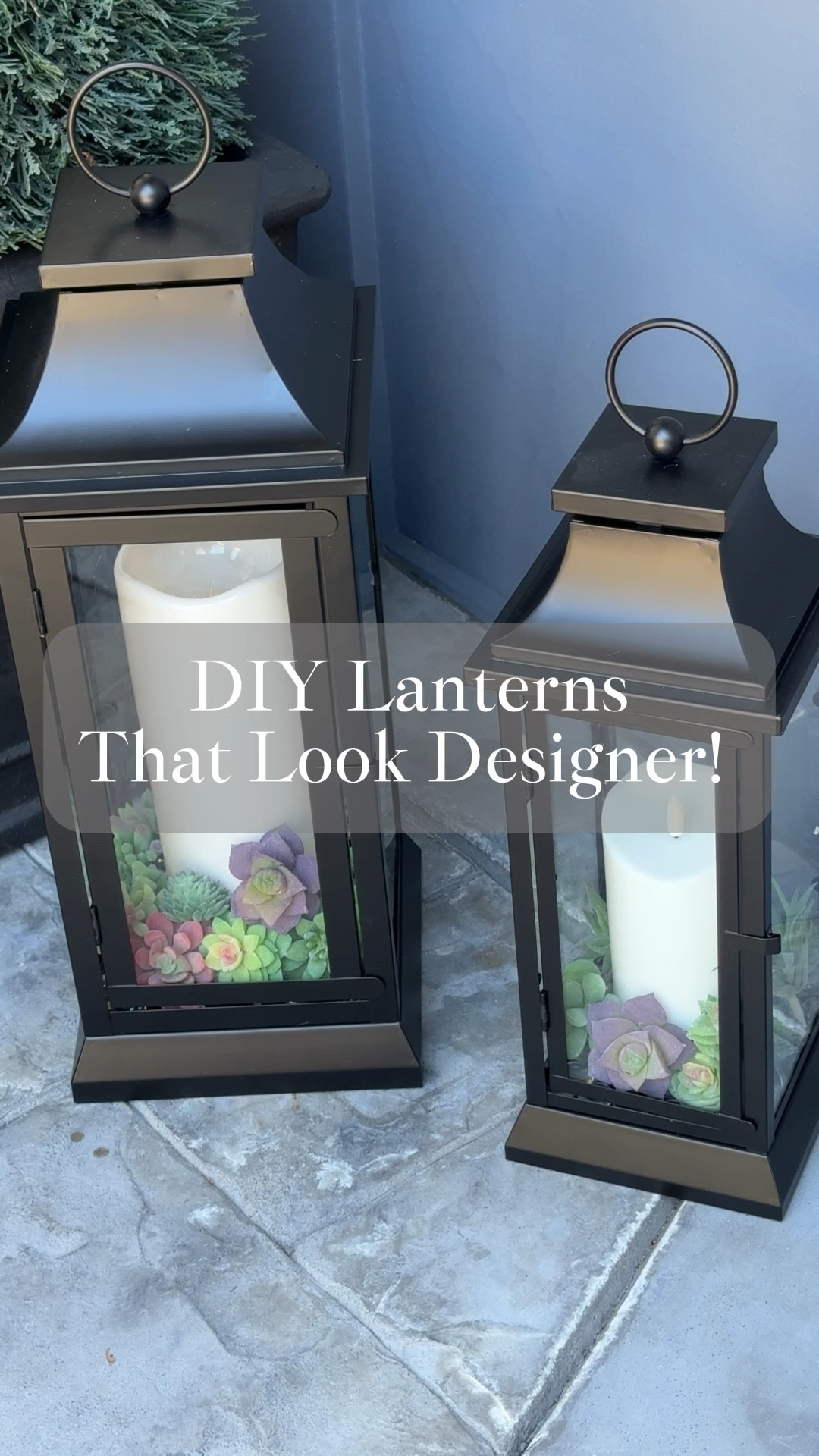 Seasonal porch magic in minutes! ✨ These lanterns make it easy to swap out decor for every season—spring succulents, fall pumpkins, winter ornaments, you name it. Instant curb appeal all year long! 🏡
 🛒 Shop the exact lanterns, fillers, and candles in my LTK.

#PorchDecor #DIYHomeDecor #SeasonalDecor #FrontPorchStyle #AmazonHome#LTKautumn

#LTKSeasonal #LTKHome